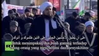 Dakwah Habib Ali Al Jufri Jutaan Orang Chechnya  Menangisss