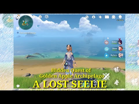 QUEST A LOST SEELIE - MAP GOLDEN APPLE ARCHIPELAGO