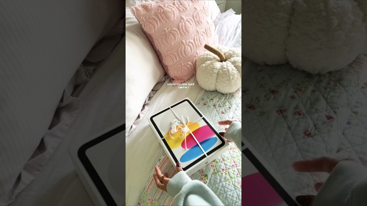 Unboxing My NEW iPad! 🎀✨ #shorts #ipad #apple #iphone #ipadpro #aesthetic