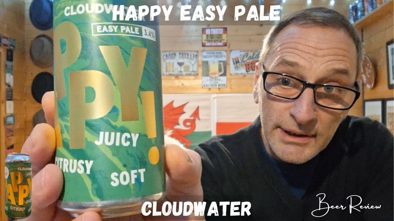 Обзор пива Happy Easy Pale от пивоварни Cloudwater Brew Co.