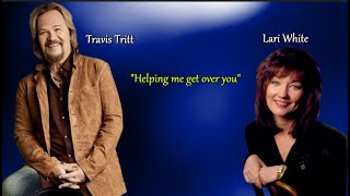 Travis Tritt ft. Lari White - Helping me get over you (sub.Ro.)