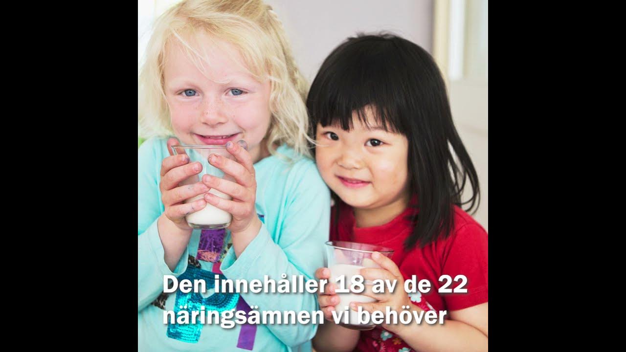 Mjölk är bra för hälsan - YouTube