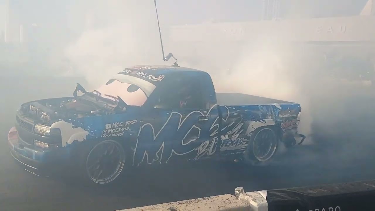 Over 5 min of sema burnout chaos(horsepower rodeo)