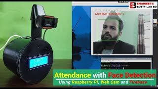 Smart Attendance System Using Face Recognition | Raspberry Pi Zero 2 W + Firebase | Science Project