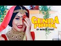 Genda Phool Makeup & Saree Transformation