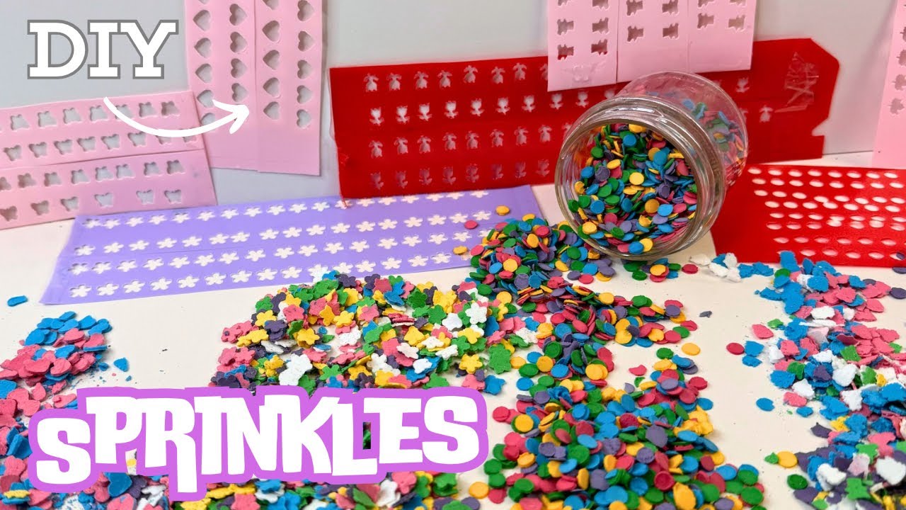 Как сделать свои собственные посыпки или трафареты