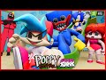 Gambar cover Huggy Wuggy Vs Sonic Vs Mario Bros Vs Friday Night Funkin Vs Squid Game Animation #2