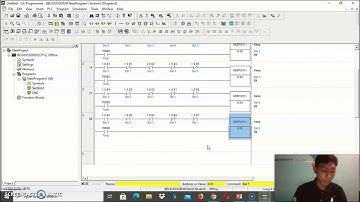 CX-Programmer - Simulasi Bel Kuis 5 Grup