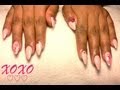 HOW TO: Barbie Nail Art Tutorial