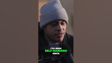 Pete Davidson on self harm #petedavidson #celebrity #mentalhealth #interview #fyp #viral #comedian