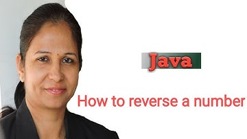 Program To Reverse A Number In Java Netbeans