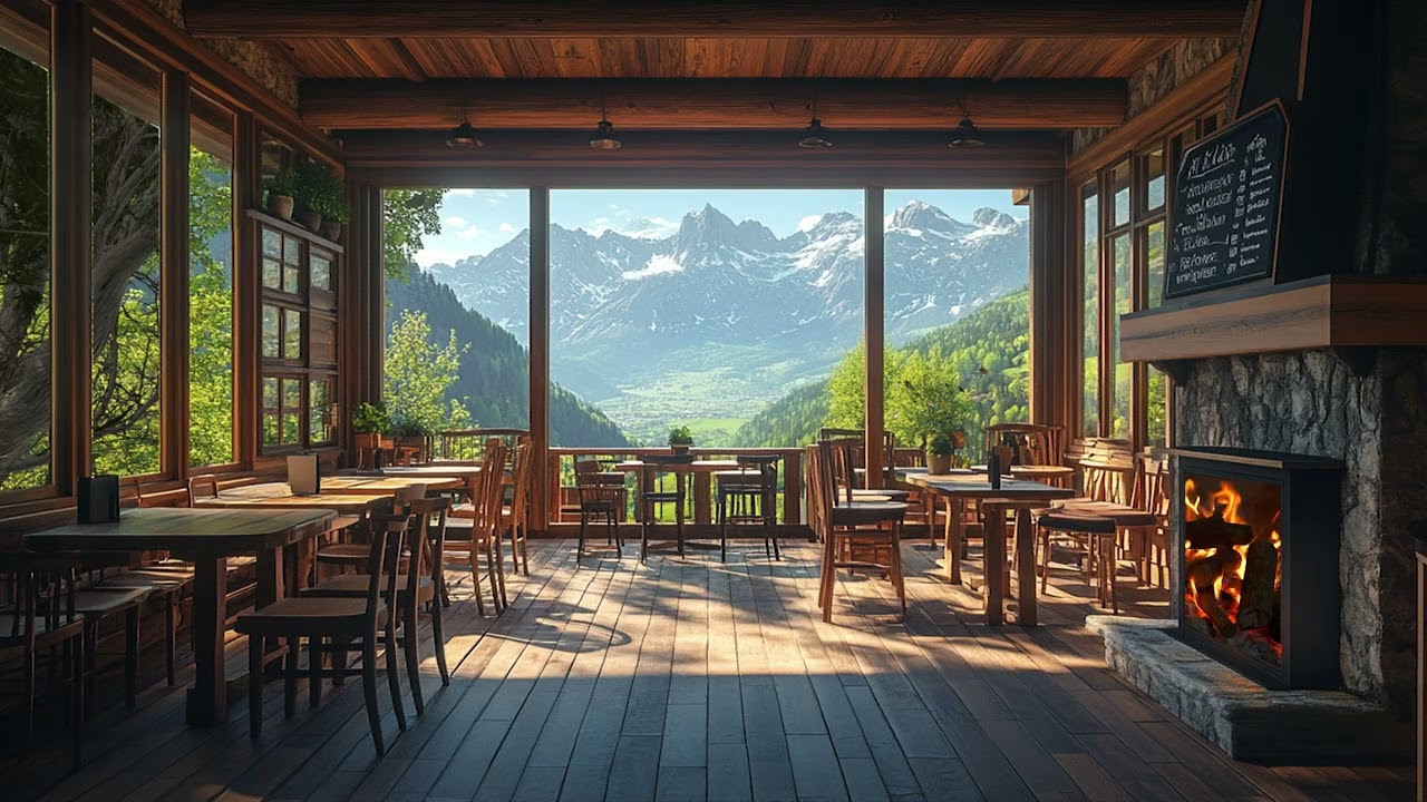 Calm Spring Coffee Jazz 🌿 Smooth Instrumental Jazz for Relaxation and Warm Café Vibes