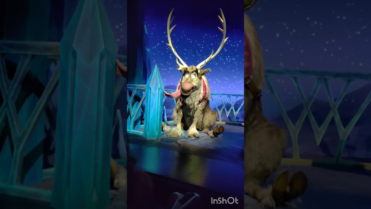 Frozen world, a magical journey at Honkong Disney world. 