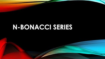 N-bonacci Series