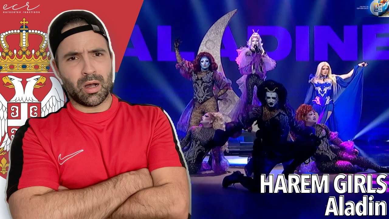 First Reaction 🇷🇸: Harem Girls - Aladin (Pesma za Evroviziju 2025) Eurovision Serbia