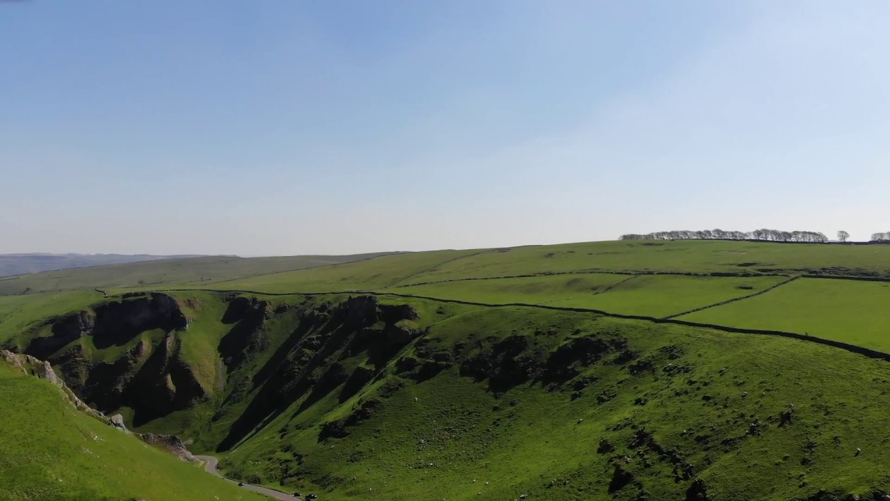 Speedwell Cavern, Peak District National Park - DJI Mavic Air Drone HD 1080P