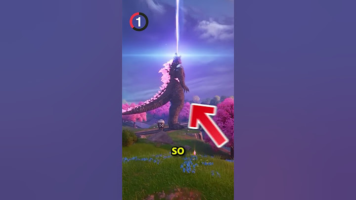 How people won with GODZILLA in Fortnite...
