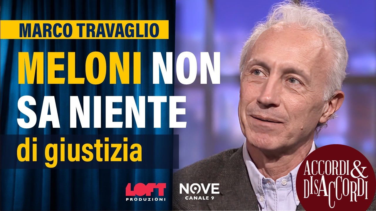 MELONI NON SA NIENTE di giustizia
