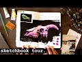 SKETCHBOOK TOUR! · Moleskine Flip-Through · 2018 - 2020