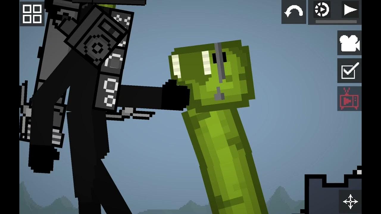 Melon sandbox мод камера мен