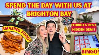 Floridas BEST Hidden Casino | BRIGHTON Bay Hotel & Casino | AMAZING Food, Slots, Real Bingo, & MORE!