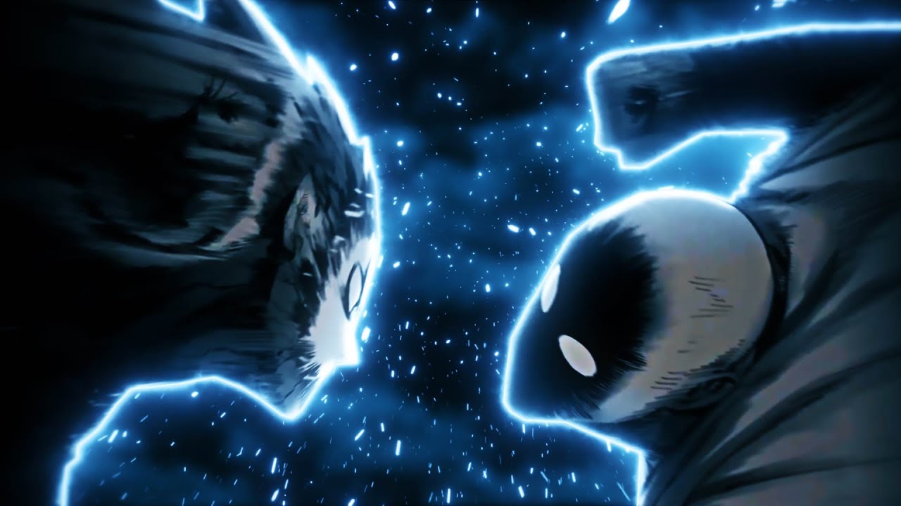 Cosmic garou and saitama edit