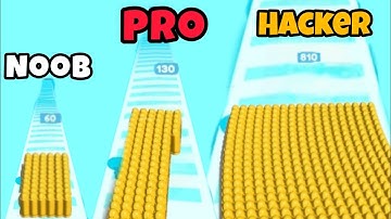 NOOB vs PRO vs HACKER in Bullet Army Run