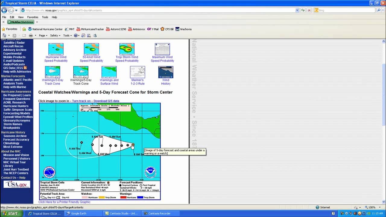 All eyes on Tropical Storm Celia