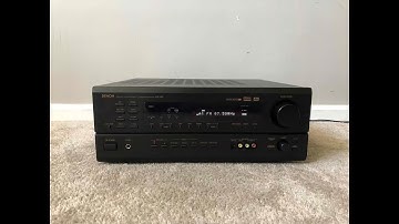 How to Factory Reset Denon AVR-1802 5.1 Home Theater Surround Receiver