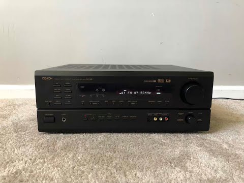 How to Factory Reset Denon AVR-1802 5.1 Home Theater Surround Receiver