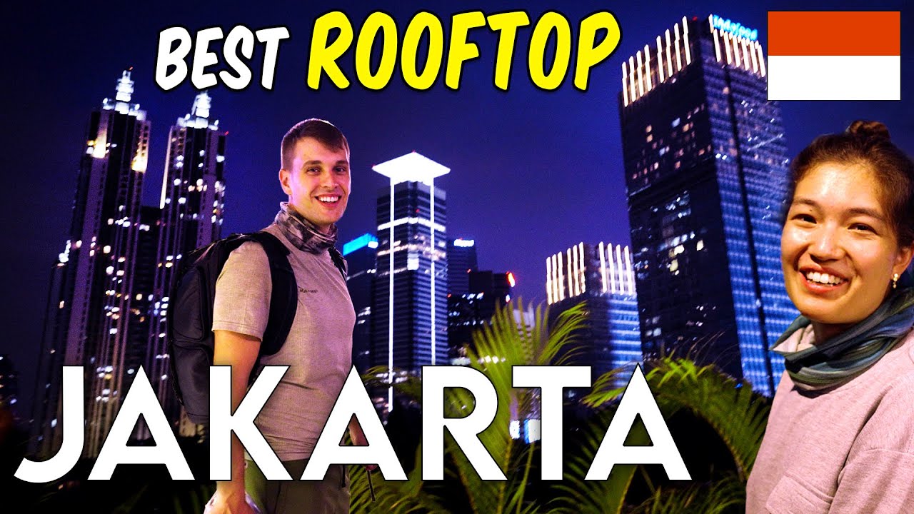 Last 12 Hours Of Our Jakarta Challenge - AMAZING Rooftop Bar
