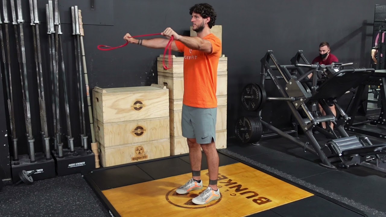 Band Pull Aparts YouTube