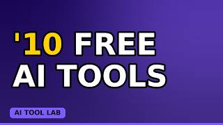 '10 FREE AI Tools That Will SAVE You 10 Hours Per Week (2026)'