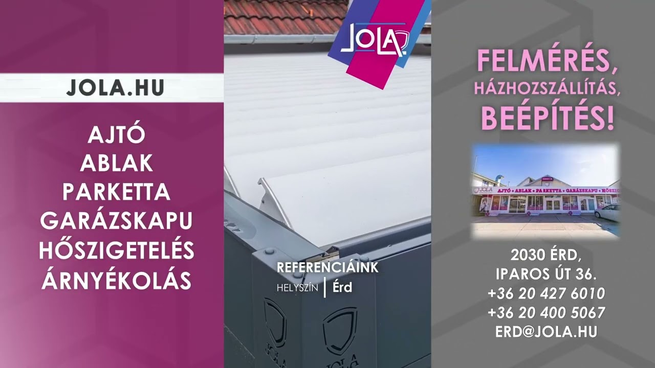 Bioklimatikus pergola – érdi munkánk