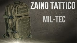 Zainetto Tattico - Mil-tec - YouTube