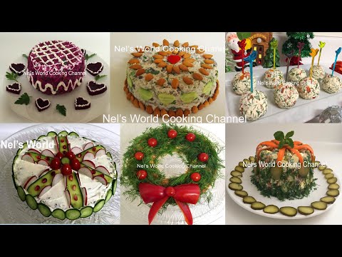 Video: Mooie en heerlijke salades Kerstman hoed