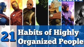21 Habits of Highly Organized People