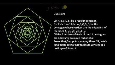 Solution for Problem 2 of INMO 2019 on 11 pentagons