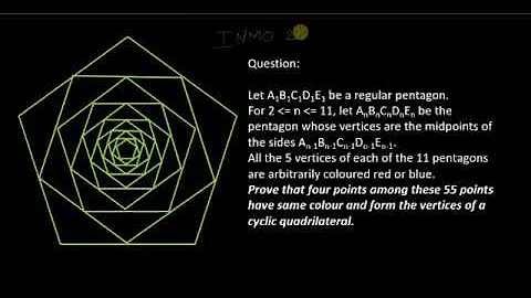 Solution for Problem 2 of INMO 2019 on 11 pentagons