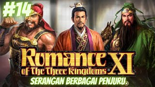 (EPS 14) Attacks from the West and North - ROMANCE OF THREE KINGDOMS XI INDONESIA
