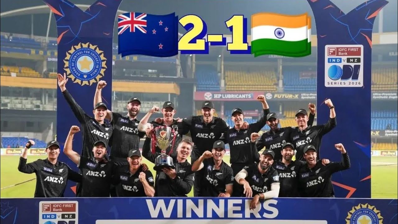 Morning Updates:NZ beat India by 41 runs to series 2-1, गंभीर की कोचिंग में टीम इंडिया का बुरा हाल,