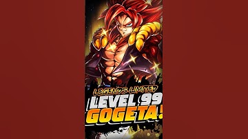 Lvl 99 SSJ4 Gogeta is a MENACE! #dblegends #shorts