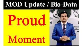 Proud Moment for One Paper Cracker (OPC) | MOD Update | AMDTE | Bio-Data form | Joining Letters