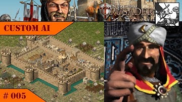 Stronghold Crusader HD - Custom AI: Saladin