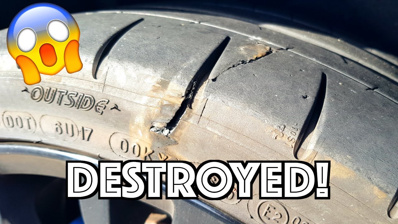 SUDDEN TYRE FAILURE! FOCUS RS MICHELIN PILOT SUPER SPORT VLOG 25