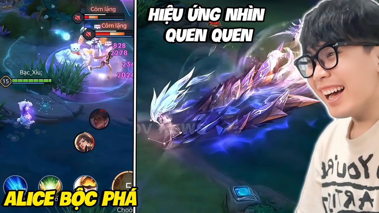 VUX XEM TIK TOK LIÊN YUE CÓ SKIN SS ĐẦU TIỀN VÀ SỨC MẠNH CỦA ALICE BỘC PHÁ