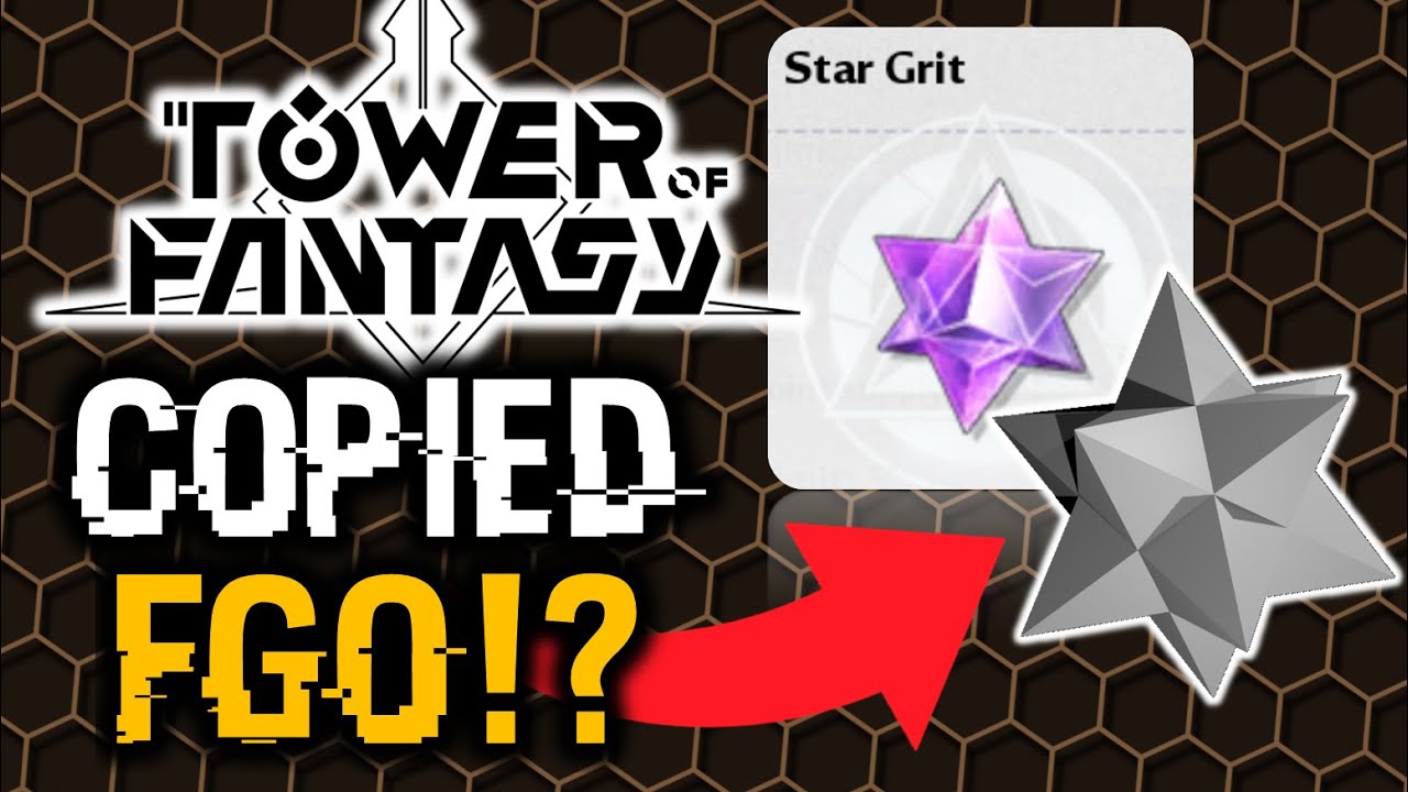 TOWER OF FANTASY COPIED FGO CURRENCY?