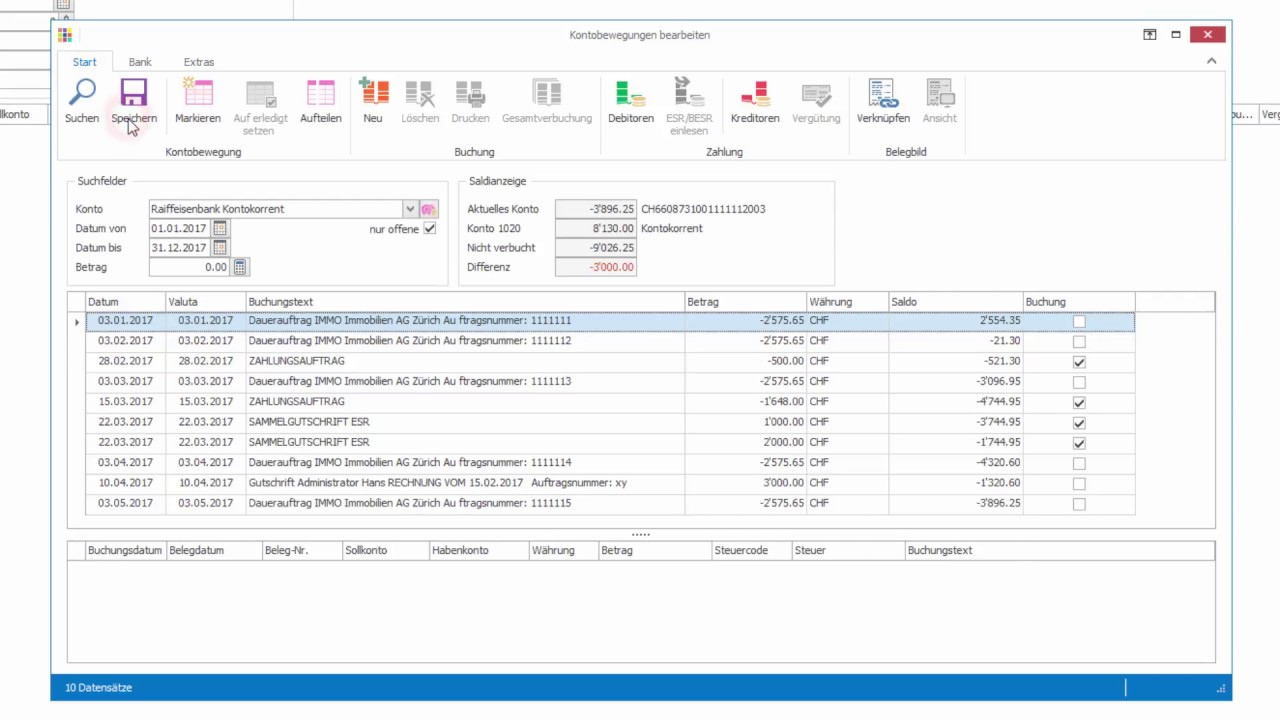 PROFFIX Tutorial E-Banking mit ISO 20022