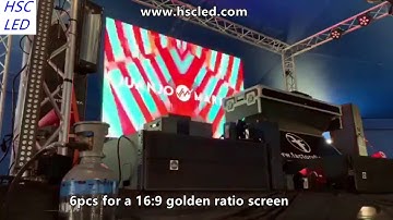 P3 LED Poster Display for Live Events in Spain