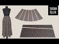 6 Pieces Skirt Cutting and Sewing | Tuğba İşler